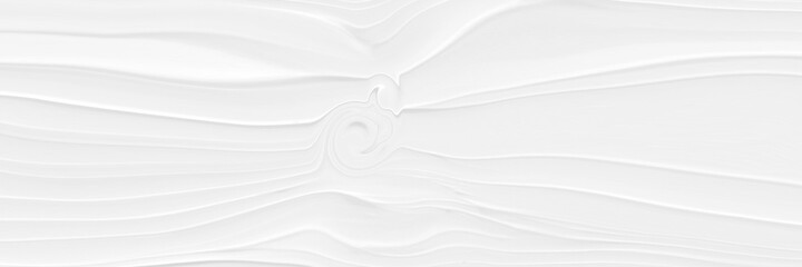 Obraz premium Blurred white background with elements of circles. The texture of volumetric figures for a screensaver or wedding card. Blur with space design.