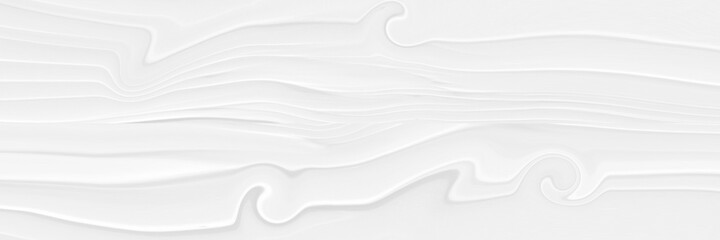 Obraz premium Blurred white background with elements of circles. The texture of volumetric figures for a screensaver or wedding card. Blur with space design.