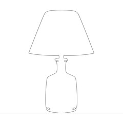 Table stylish retro electric lamp, floor lamp