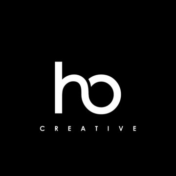 HO Letter Initial Logo Design Template Vector Illustration	
