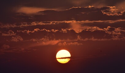 sun and clouds