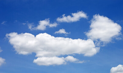 Blue sky background with cloud.
