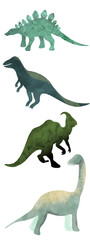 Pattern with dinosaurs © Tatyana