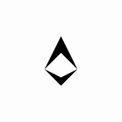 black and white flag arrow icon logo vector