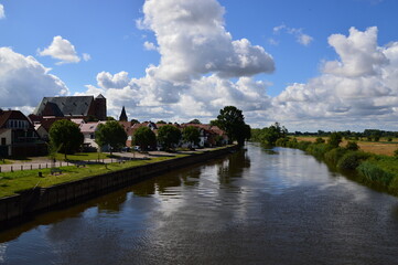 Die Altstadt von Verden an der Aller, Niedersachsen