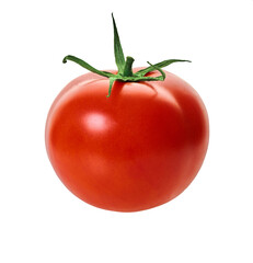 tomatoe on a white isolated background