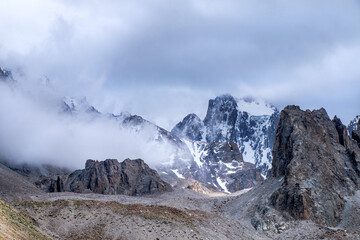landscape with clouds