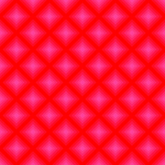 Red geometric background. Vector squares illustration. Seamless vector.