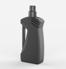 Engine oil canister isolated on white background. 3d illustration