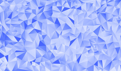 Blue polygonal background. Vector illustration. Follow other polygonal backgrounds collection.