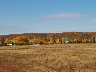 Fototapeta premium autumn in the mountains
