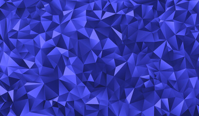 Blue polygonal background. Vector illustration. Follow other polygonal backgrounds collection.