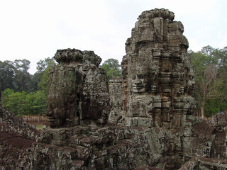 Naklejka premium 四面像