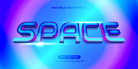 Space text effect © endemiq