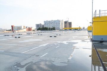 крыша парковки 