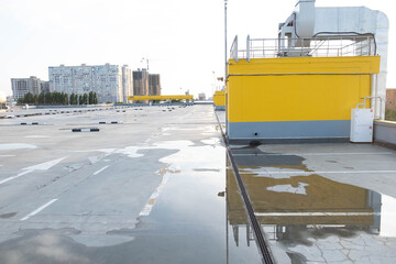 крыша парковки 