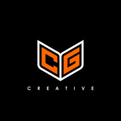 CG Letter Initial Logo Design Template Vector Illustration	
