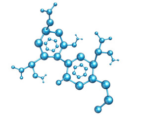 Abstract molecular structure