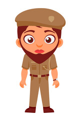 Indian, Man, Police, Constable, Indian Police Service,