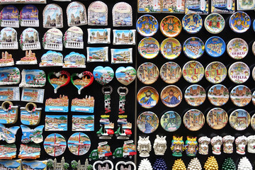 Fototapeta premium Italy. Sicilia. Souvenirs of Cefalu.
