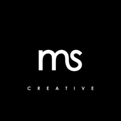 MS Letter Initial Logo Design Template Vector Illustration	
 - obrazy, fototapety, plakaty
