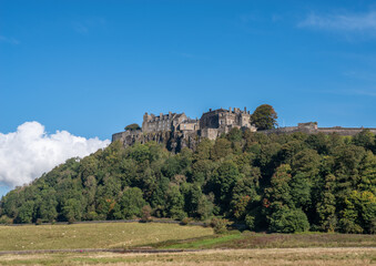 Fototapeta na wymiar Stirling Castle on castle rock