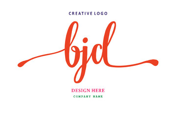 The simple BJD letter composition logo is easy to understand and authoritative