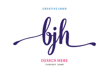 The simple BJH letter composition logo is easy to understand and authoritative