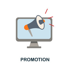 Promotion icon. Simple element from branding collection. Creative Promotion icon for web design, templates, infographics and more