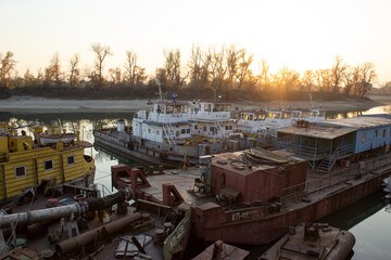 boats in the port