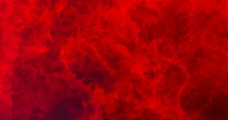 4k resolution defocused abstract smoke background for backdrop, wallpaper and varied design.  Red orange, rose red  colors.