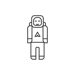 Astronaut icon. Spaceman symbol modern, simple, vector, icon for website design, mobile app, ui. Vector Illustration