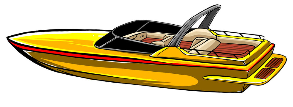 sea boat Icon Vector Illustration graphics art