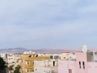 Fototapeta na wymiar Paesaggio medio orientale, Giordania.