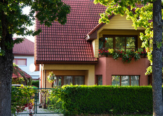 house in the village