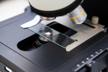 Fototapeta na wymiar Microscope for education and research scientific in laboratory.