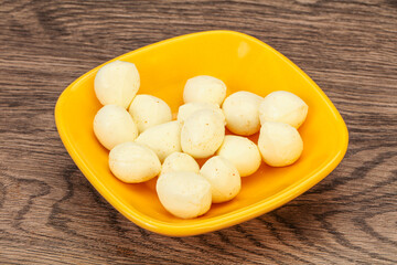 Natural tasty baby Mozarella cheese