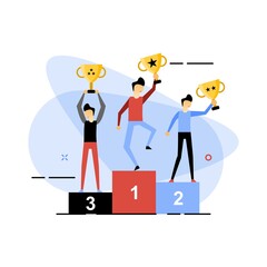 The winner illustration