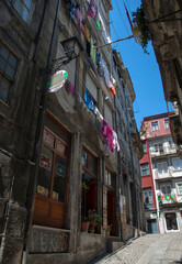 Ruelle typique à Porto, Portugal