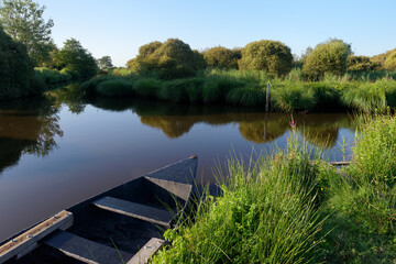 Obraz premium Briere Regional Natural Park in Loire atlantique country