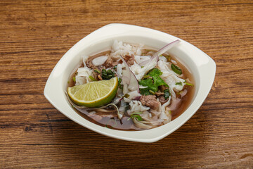 Vietnamese cuisine - Pho Bo soup