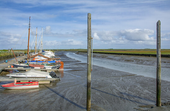 T&uuml;mlauer Koog auf der Halbinsel Eiderstedt,Nordsee,Nordfriesland,SH,Deutschland