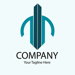 Simple and modern Logo for company symbol, corporate, design element, icon, graphic resource, etc.