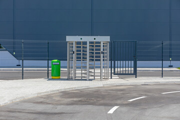 Turnstile Gates Entrance