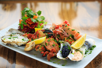 A Colourful Scottish Shellfish Platter