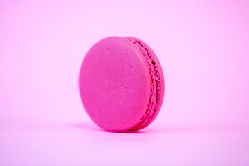 Sweet and colourful french macaroons
