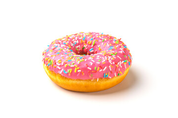 donut donuts on a white background close-up. isolate