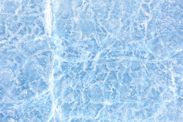 Blue background of Ice texture