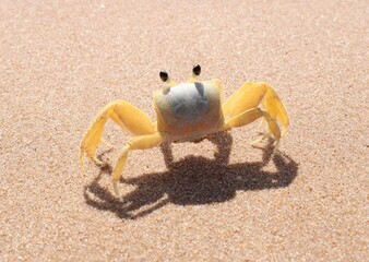 CRAB ON THE BEACH - BRAZIL