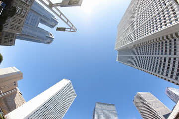 新宿の高層ビル群